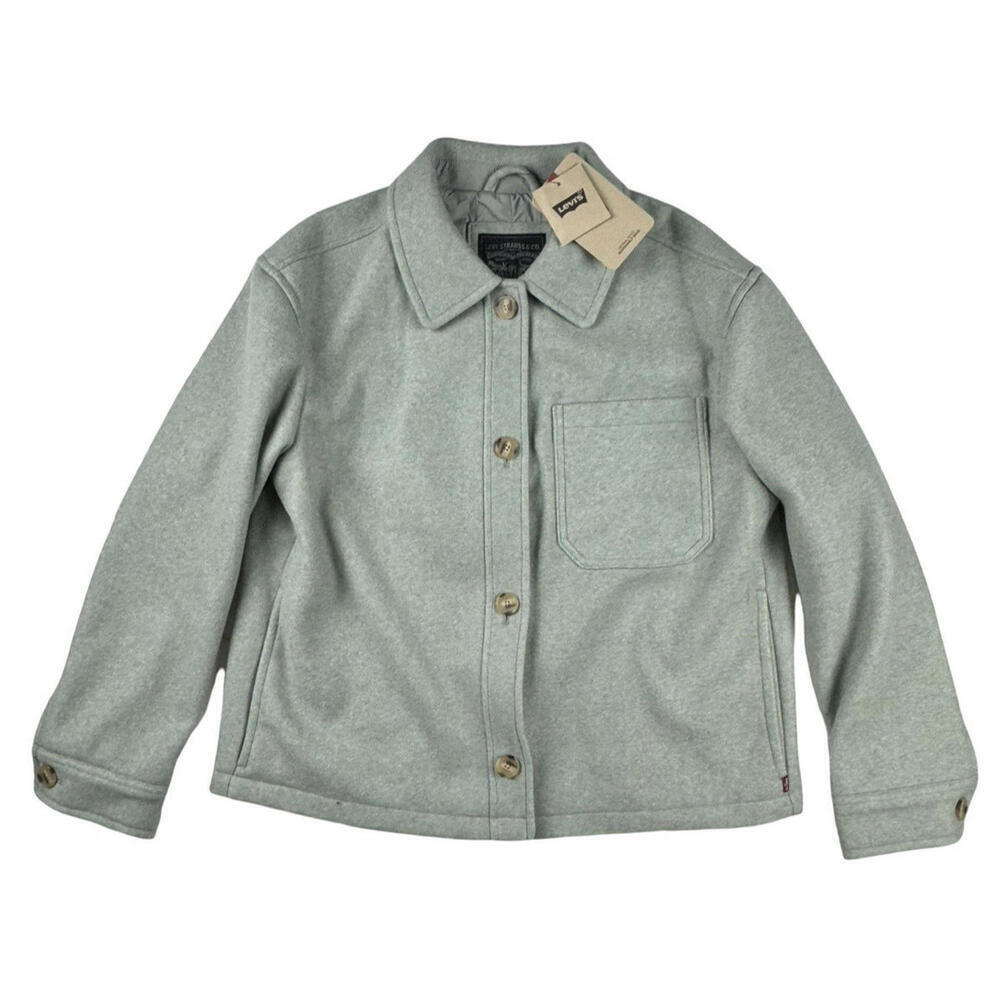 Levi's Soft Chore Jacket Sea Grass Green Size XL